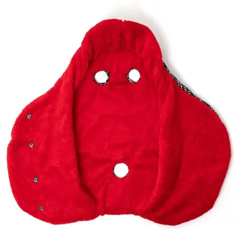 0-6 months       Ruby Red Cocoon Baby Blanket