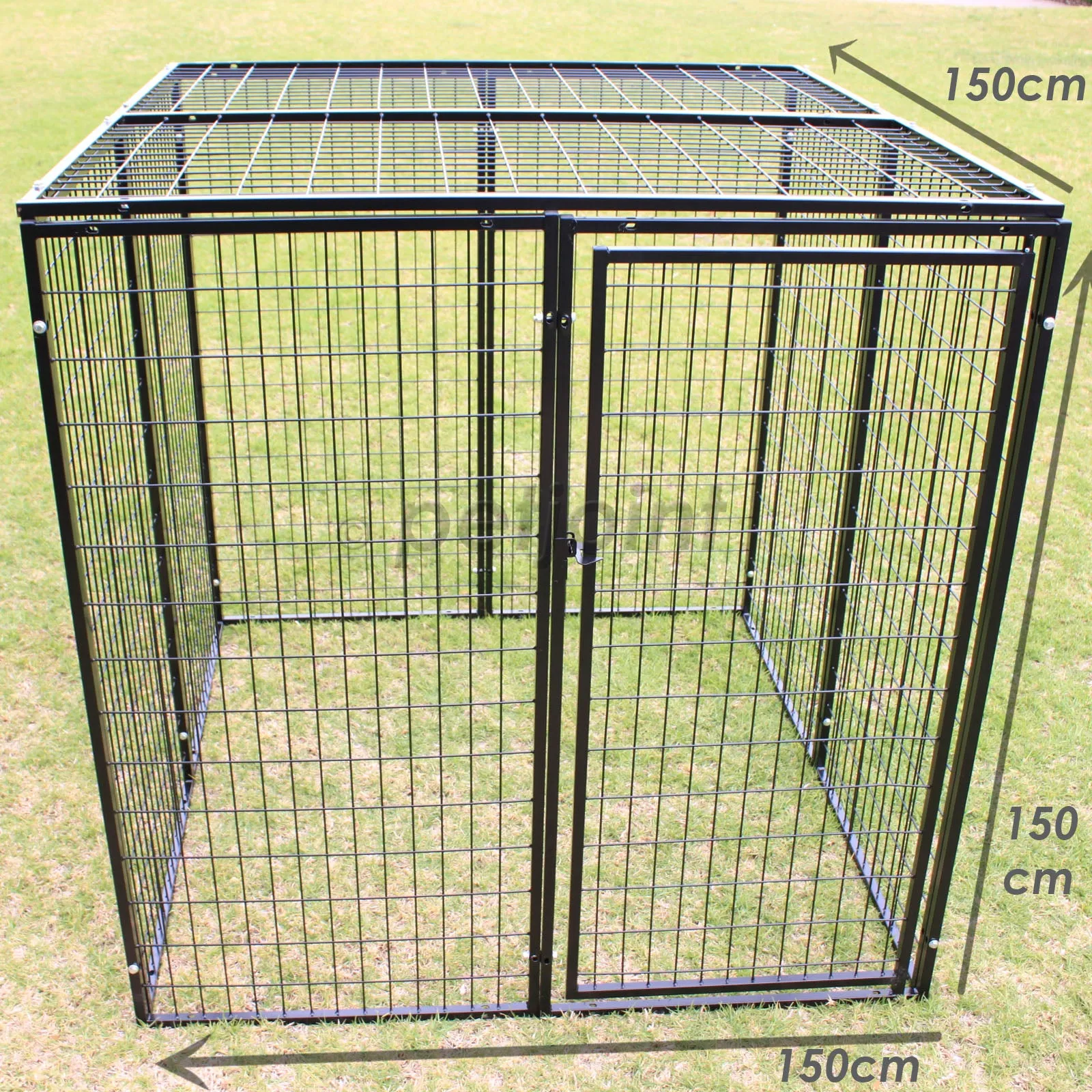 10 Panel Heavy Duty Escape Proof Pet Enclosure 1.5x1.5x1.5m