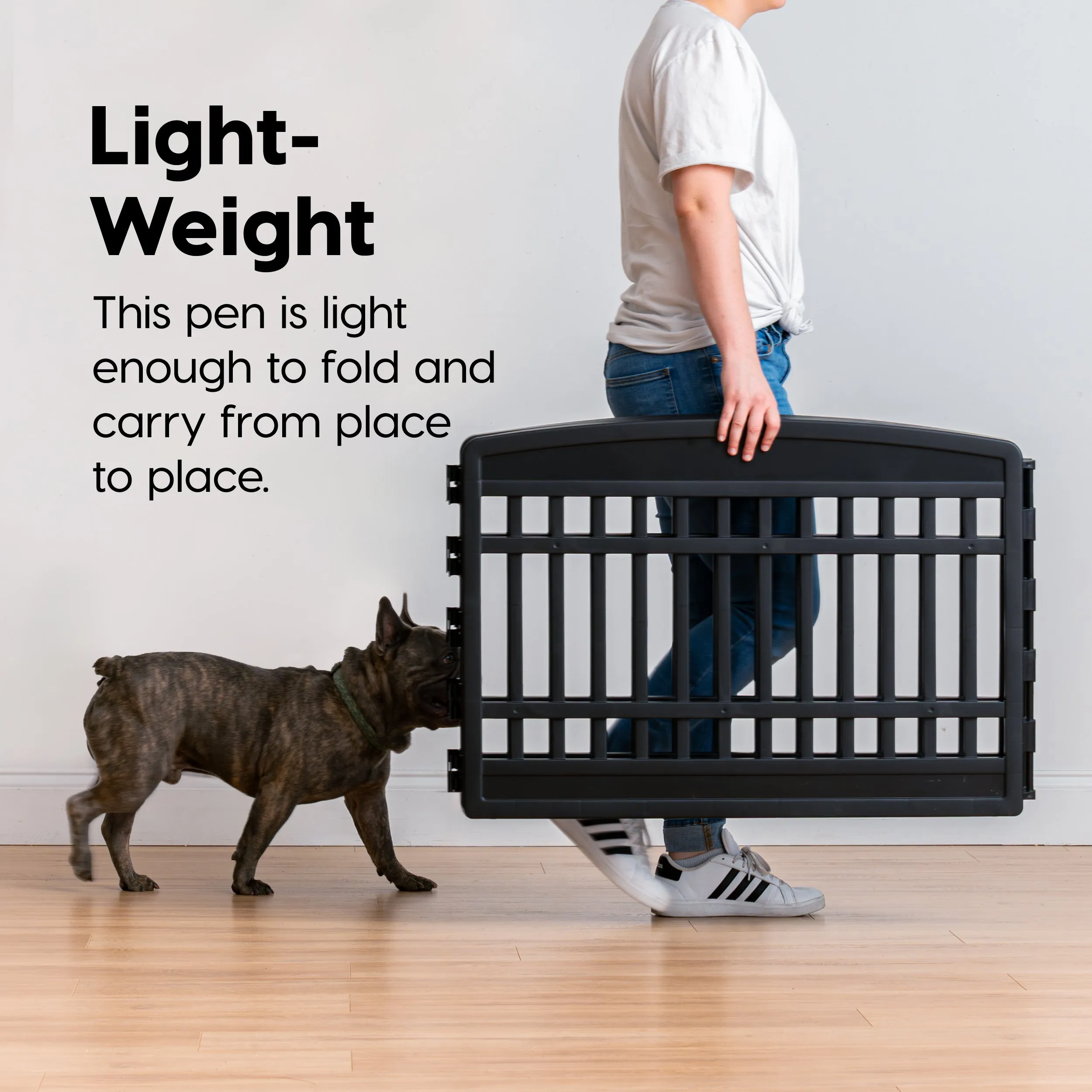 24" Exercise 6-Panel Pet Playpen without door