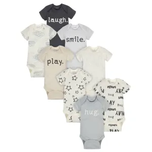 8-Pack Baby Neutral Words Onesies® Brand Bodysuits