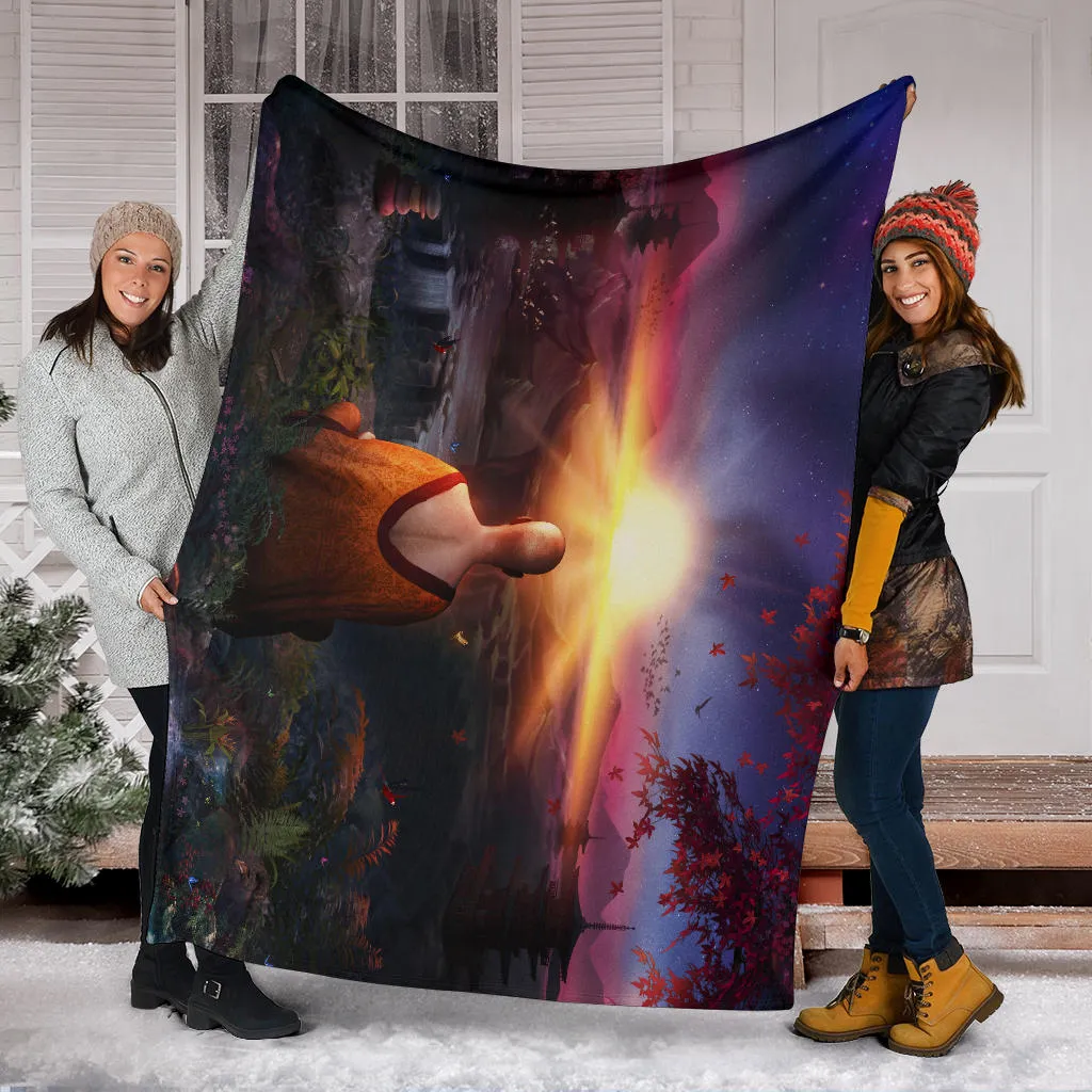 A Magical Existence | Premium Microfleece Blanket | Cameron Gray