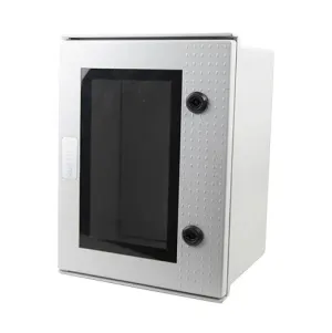 Allbro Allbrox 4 Enclosure with Clear PC Window - Grey