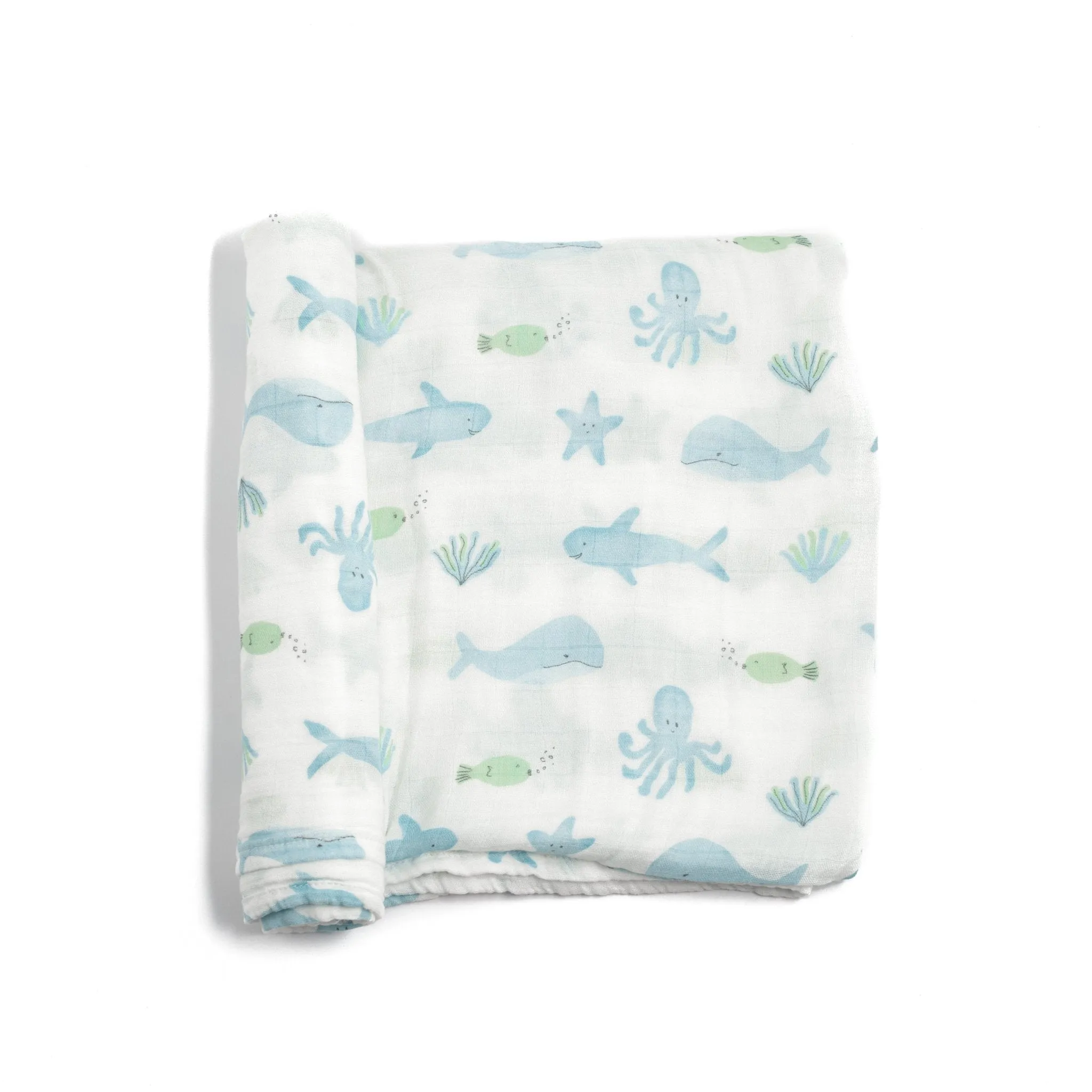 Bamboo Muslin Swaddle Blanket - French Lavender