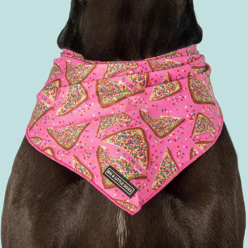 Big & Little Dogs Pink Fairy Bread Bandana