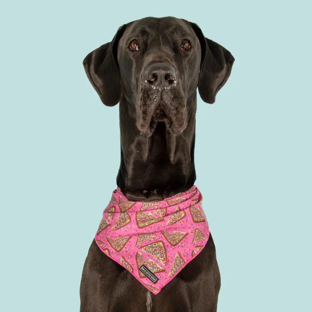 Big & Little Dogs Pink Fairy Bread Bandana