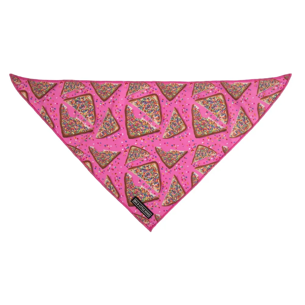 Big & Little Dogs Pink Fairy Bread Bandana