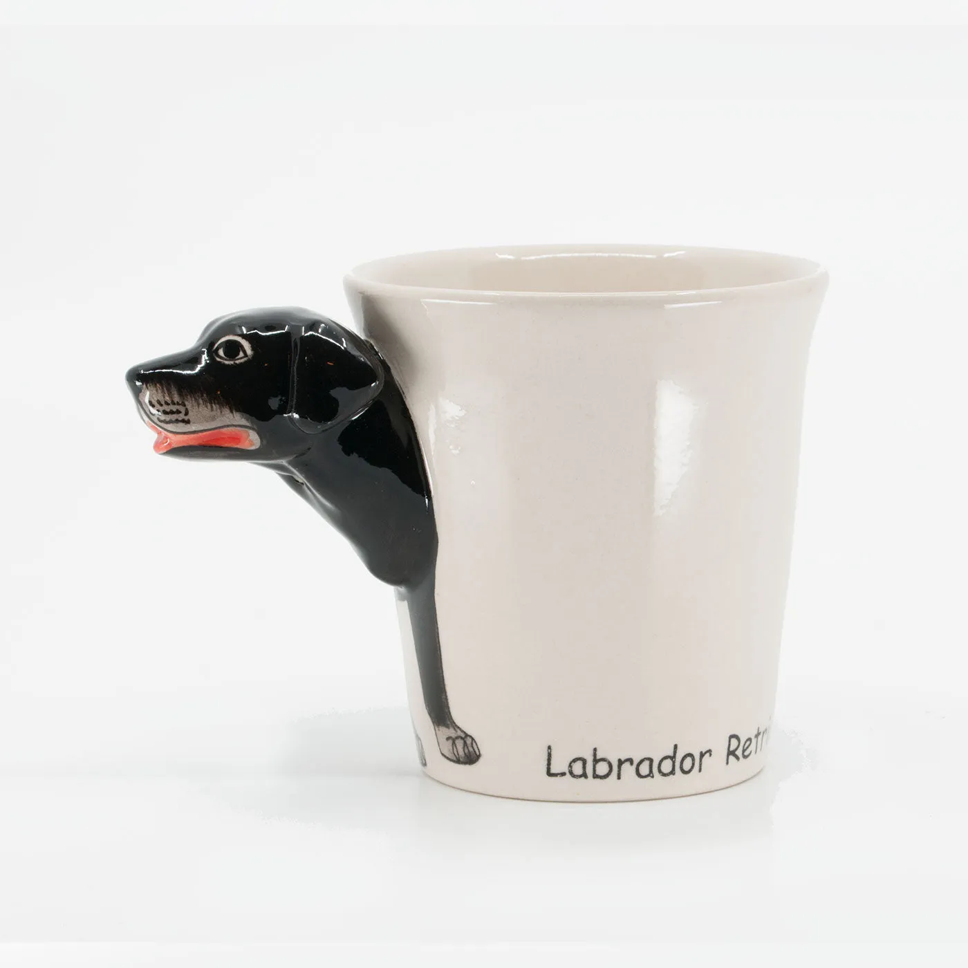 Black Lab Hand-painted Dog Mug