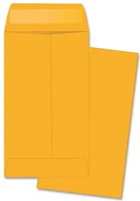 Business Source Coin Envelopes #5-1/2 3-1/8X5-1/2 Inch