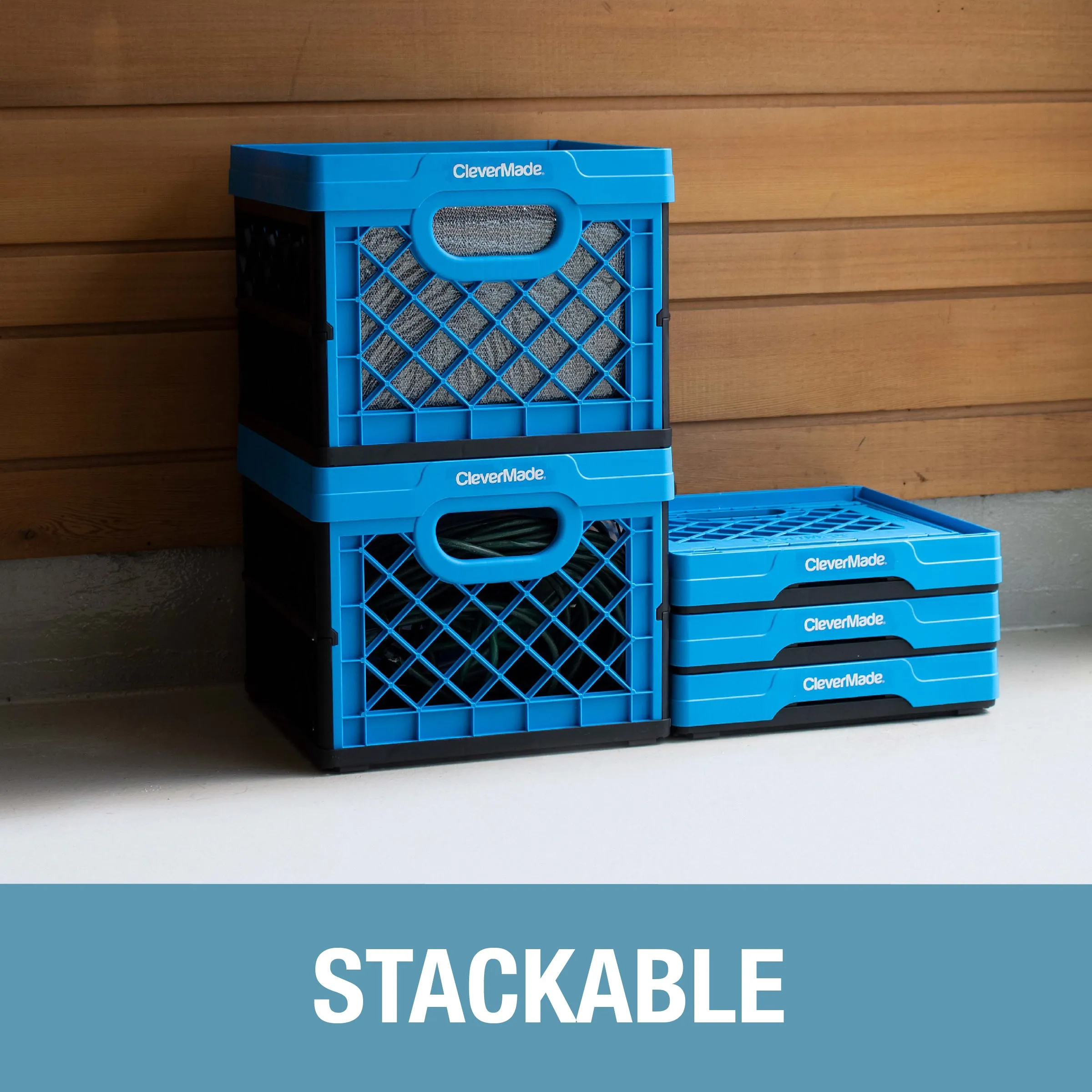 Collapsible Milk Crate