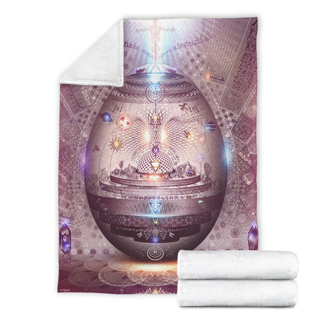 Cosmic Egg Micro Fleece Blanket