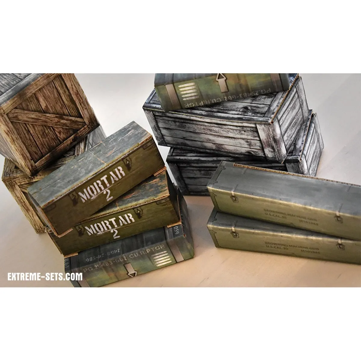 Crate Pack Pop-Up 1:12 Scale Diorama - Extreme Sets