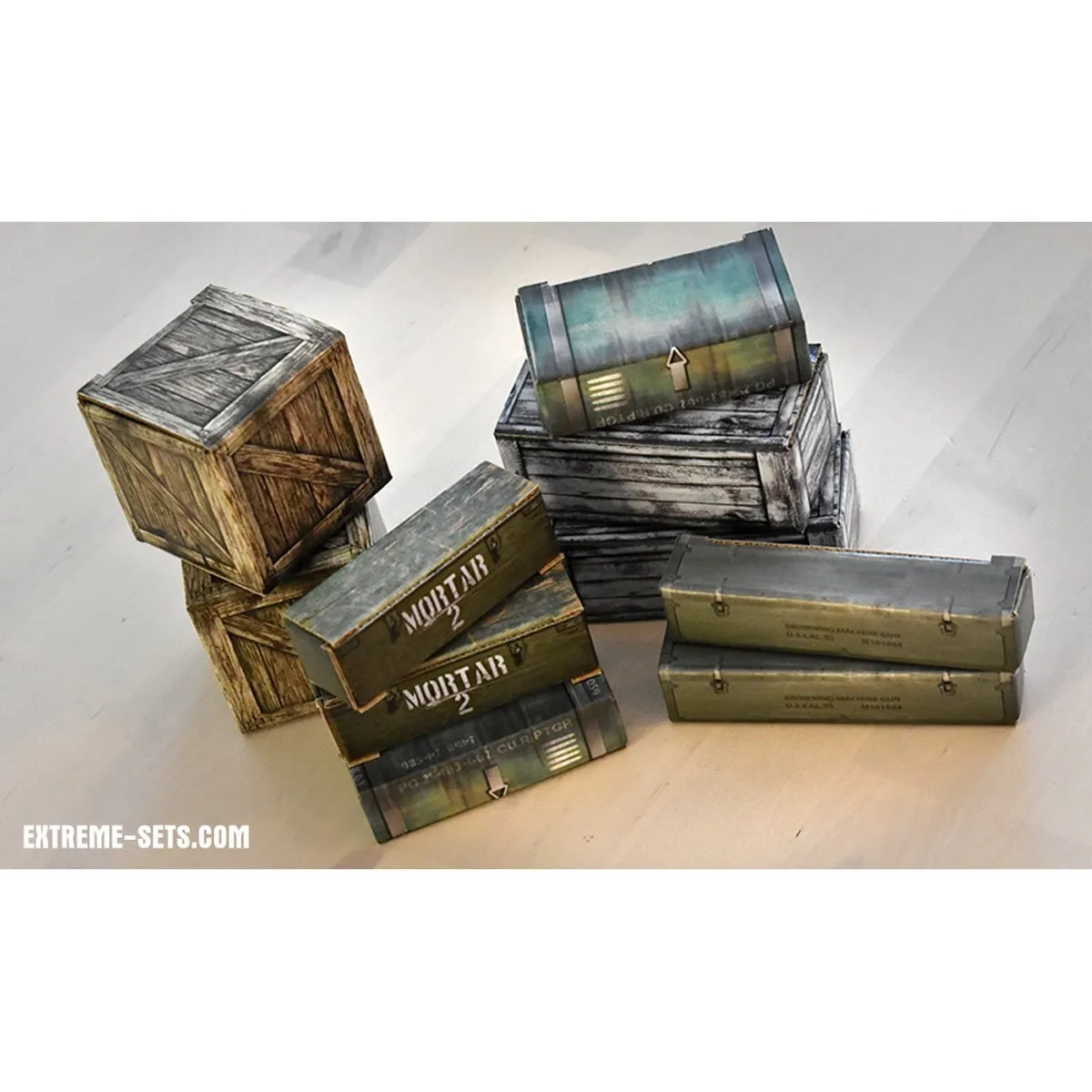 Crate Pack Pop-Up 1:12 Scale Diorama - Extreme Sets