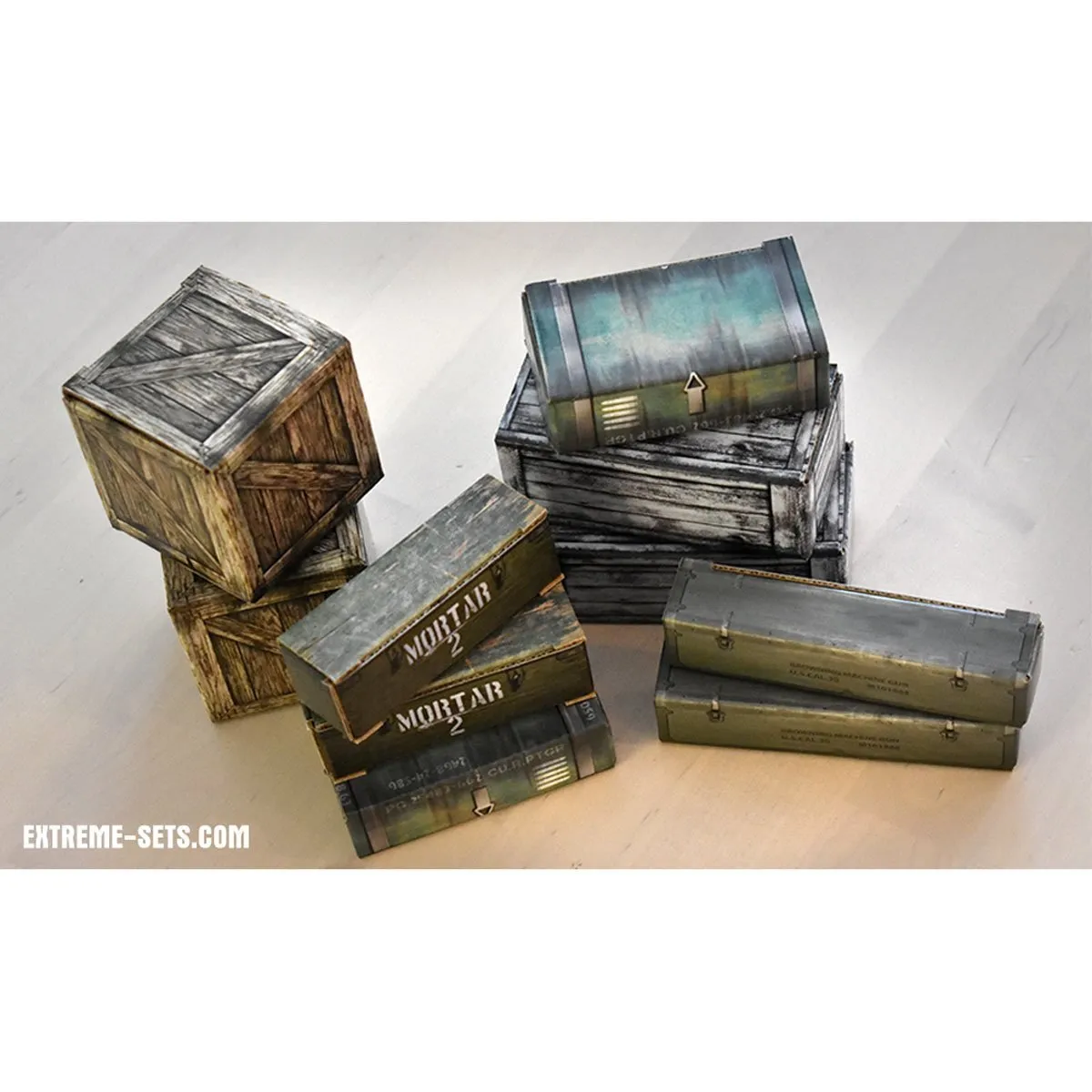 Crate Pack Pop-Up 1:12 Scale Diorama - Extreme Sets