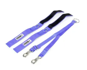 Crow 2'' Junior Arm Restraints - SFI 3.3 - Blue