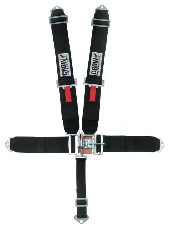 Crow QA 5-Way Duck Bill 3" Latch & Link Harness - Black