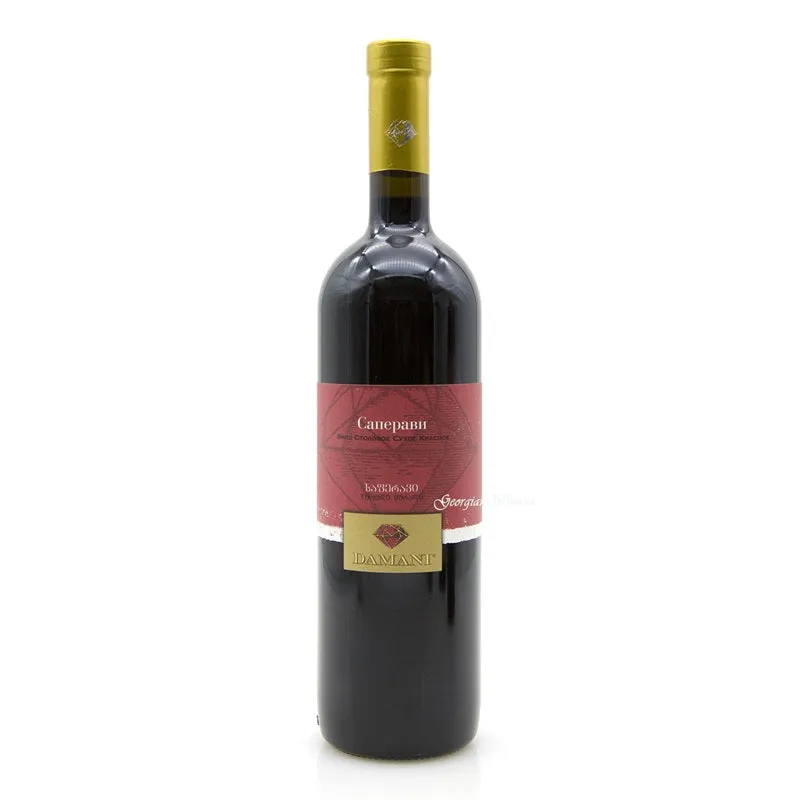 Damani Georgian Dry Red Wine Saperavi, 0.75L