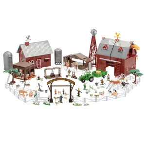 Deluxe 100-Piece Barnyard Playset