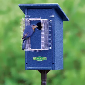 Duncraft Bird-Safe® Bluebird House & Pole with Noel Guard