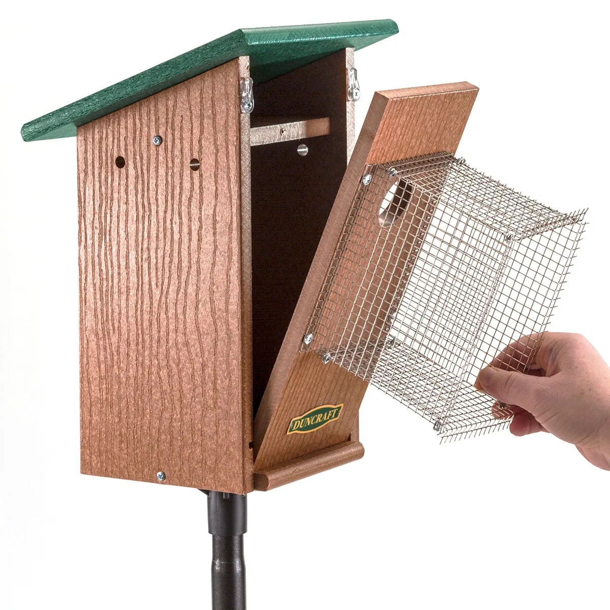 Duncraft Bird-Safe® Bluebird House & Pole with Noel Guard