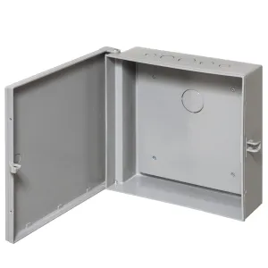 Equip Bx W/Backplate - Arlington Outdoor NEMA3R Enclosure, 11"x11"x3.5"