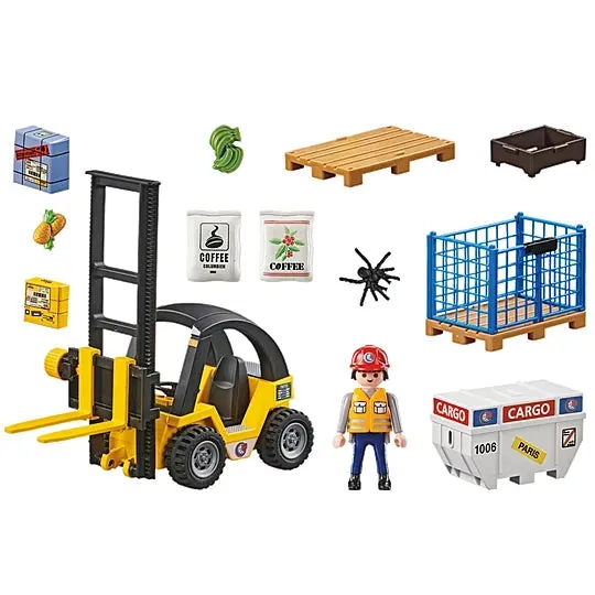 Forklift Truck with Cargo 71528