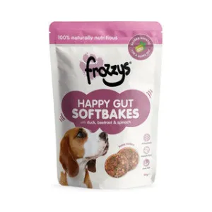 Frozzys Happy Gut Softbakes Duck, Beetroot & Spinach Flavour 80g