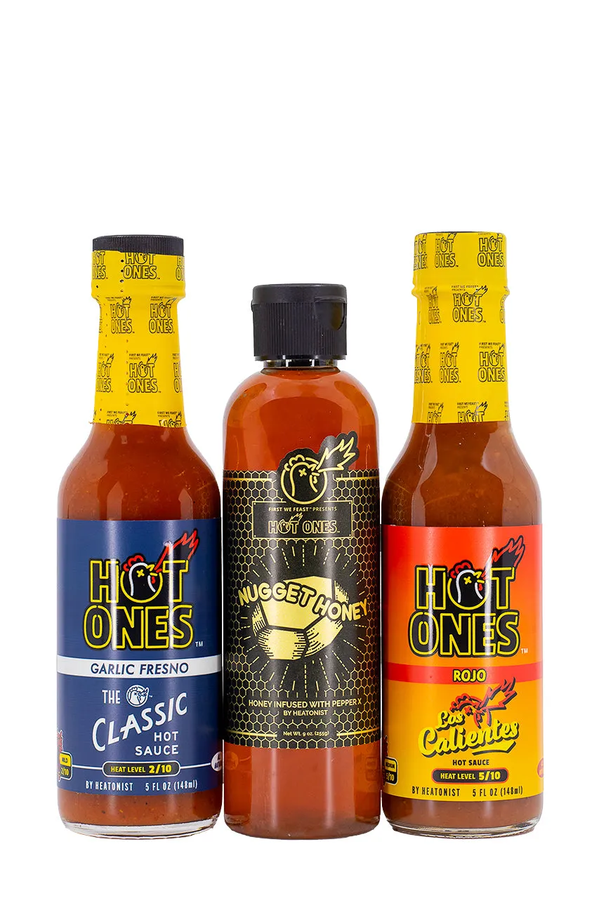 Hot Ones Hot Sauce Happy Pack