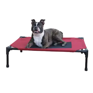 K&H Pet Products Elevated Pet Bed Red