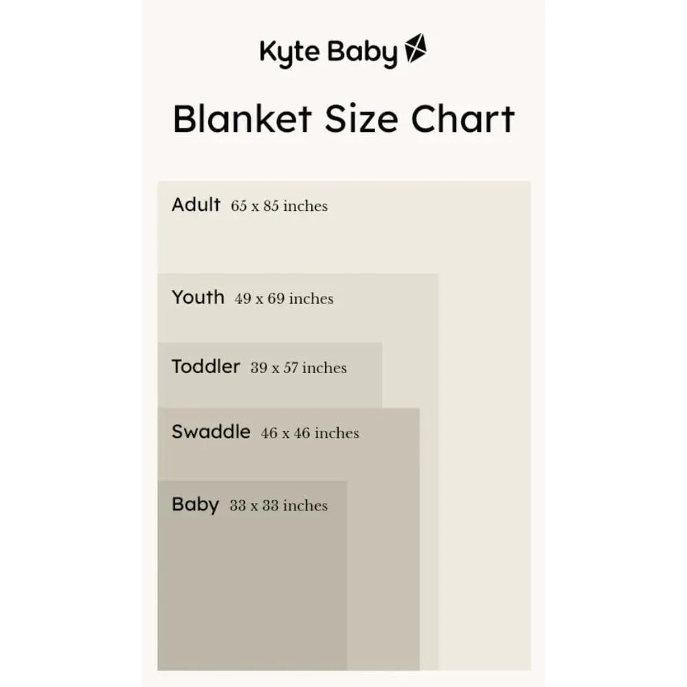 Kyte Baby Toddler Blanket 2.5 Tog - Currant