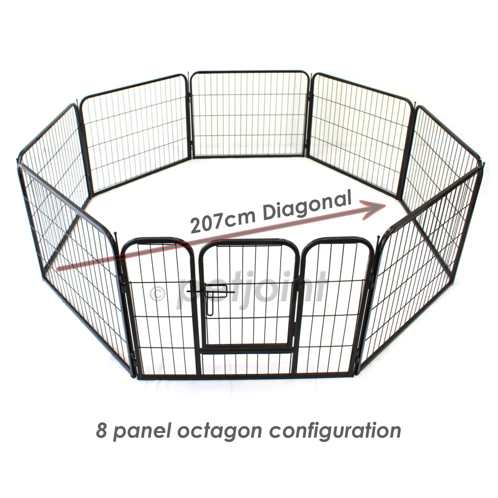 Medium Pet PlayPen Heavy-Duty Enclosure Cage Puppy Dog Fence