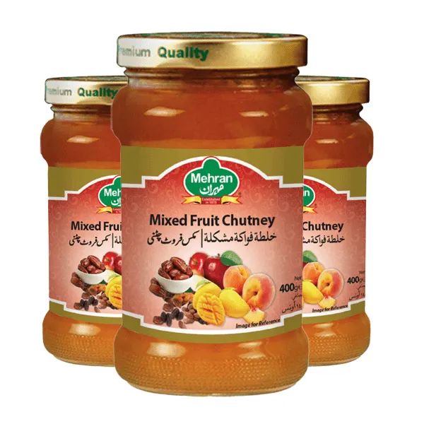 MEHRAN MIX FRUIT CHUTNEY 400GM