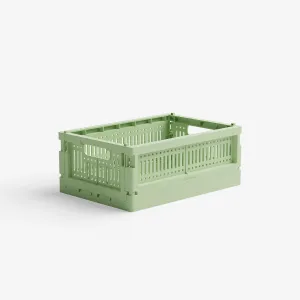 MINI FOLDING CRATE // SPRING GREEN