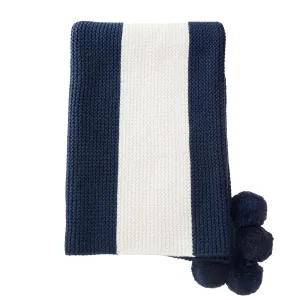 NAVY KIDS BABY BLANKET