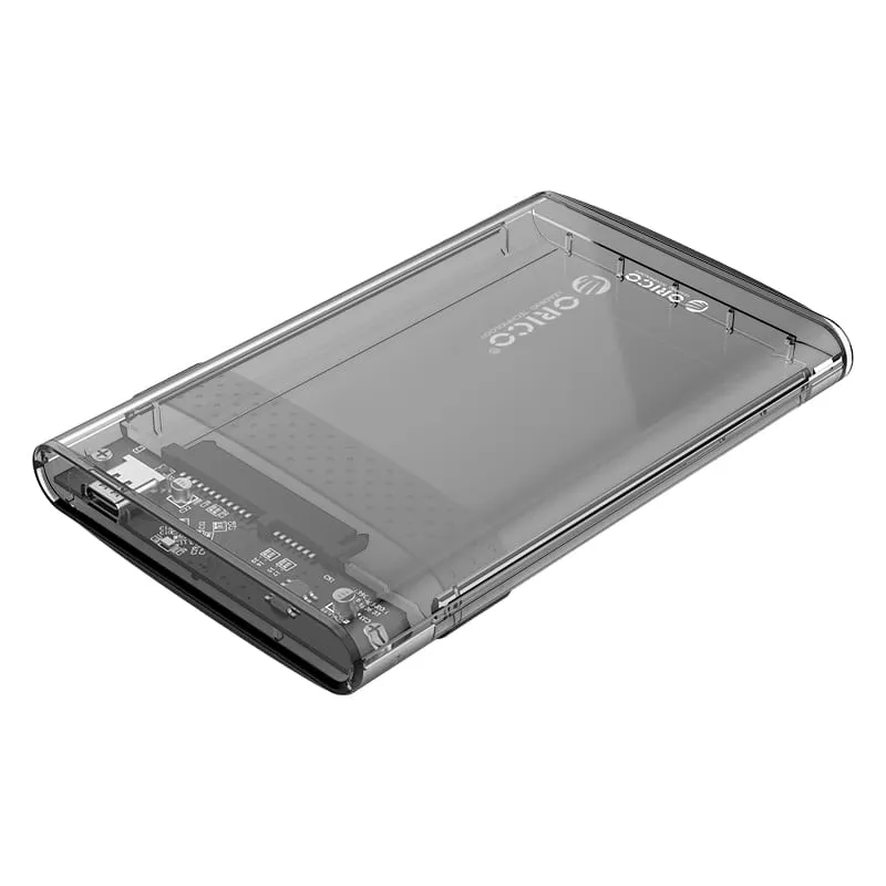 Orico 2.5" Usb-C Transparent Hdd Enclosure