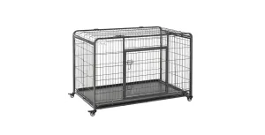 PawHut Dog Cage D02-052V02 810 x 1250 x 760 mm Grey