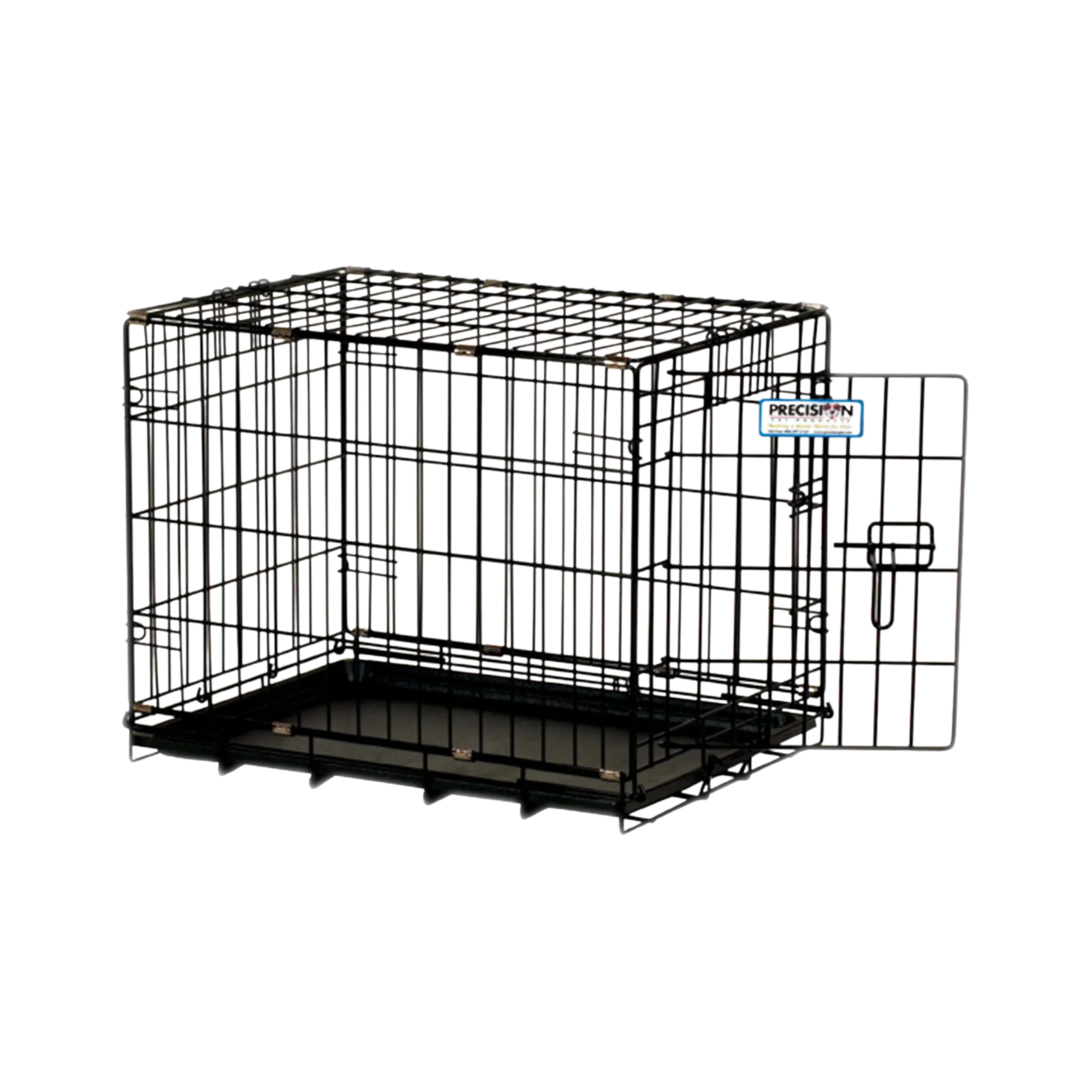 Precision Pet Products ProValu Crate 1 Door 6000 Black 48x30x32