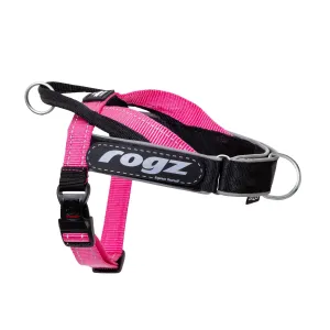 Rogz Utility LetzGo Personalised Harness Pink Sml=^._.^=