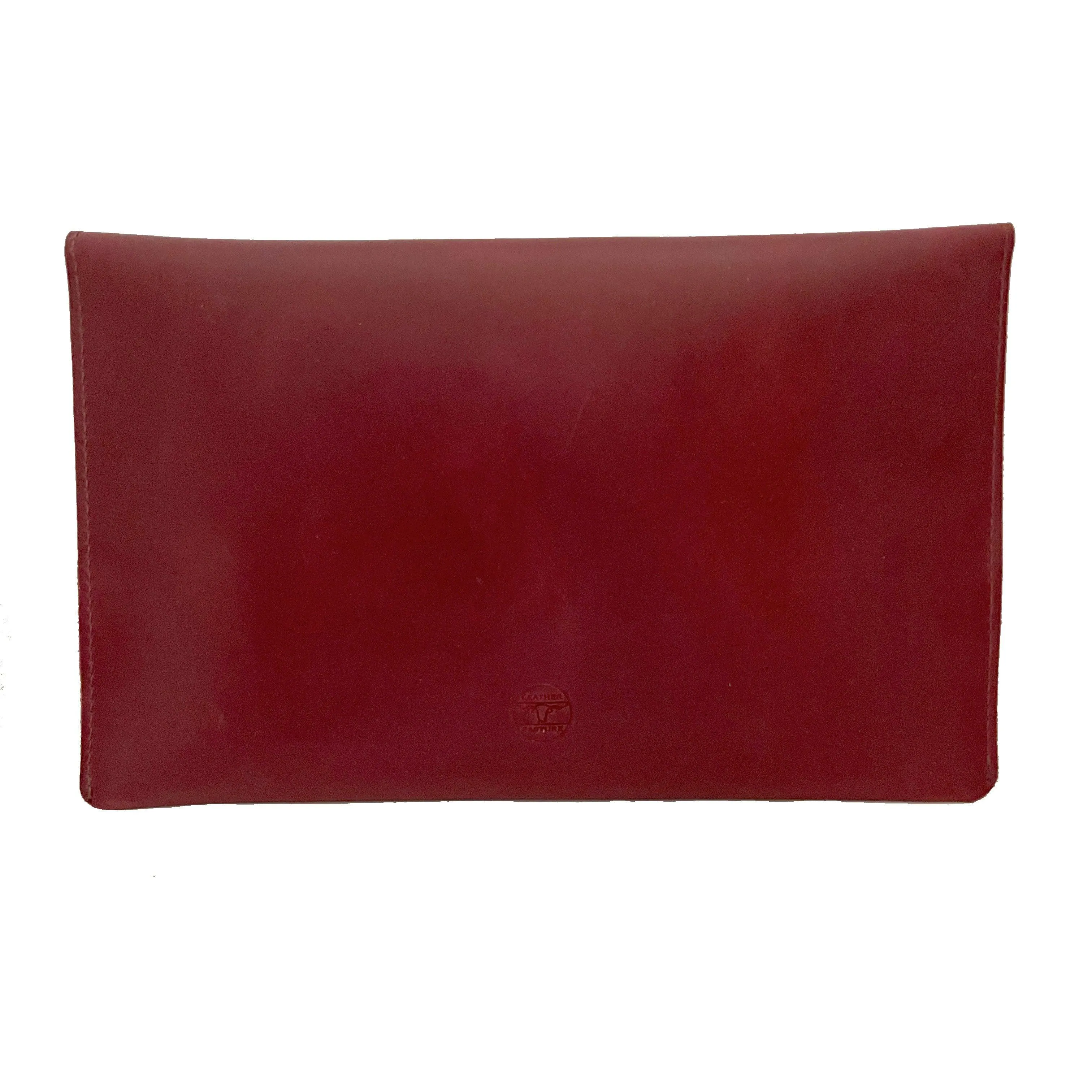 RTS - Macbook Leather Laptop Case in Wine