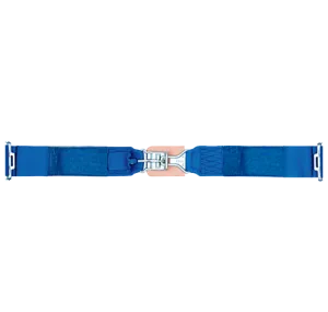 Simpson 5-Point Standard Latch & Link Lap Belt - Pull Down Adjust - 55" Wrap Around - Platinum