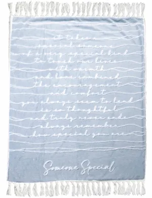 Someone Special - 50" x 60" Inspirational Plush Blanket