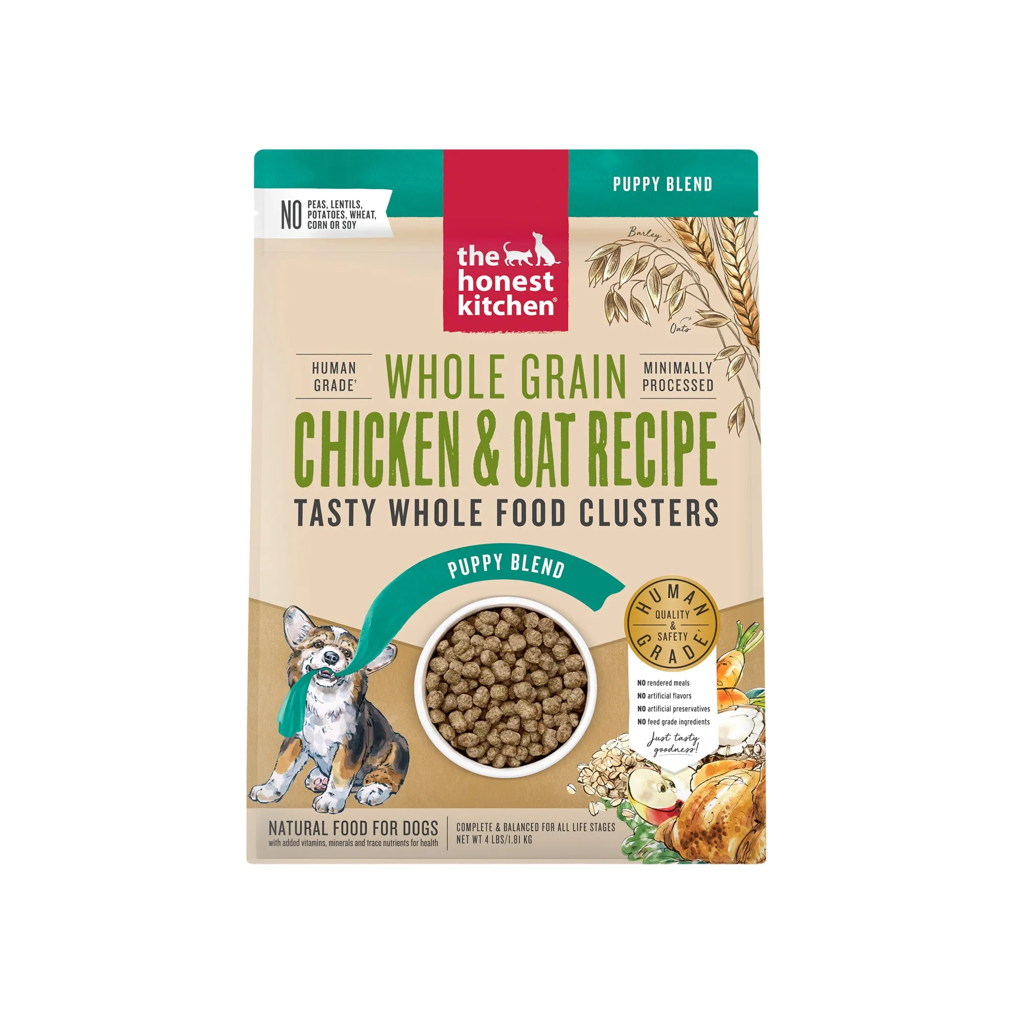 The Honest Kitchen Whole Grain Food Clusters Puppy Dog Food