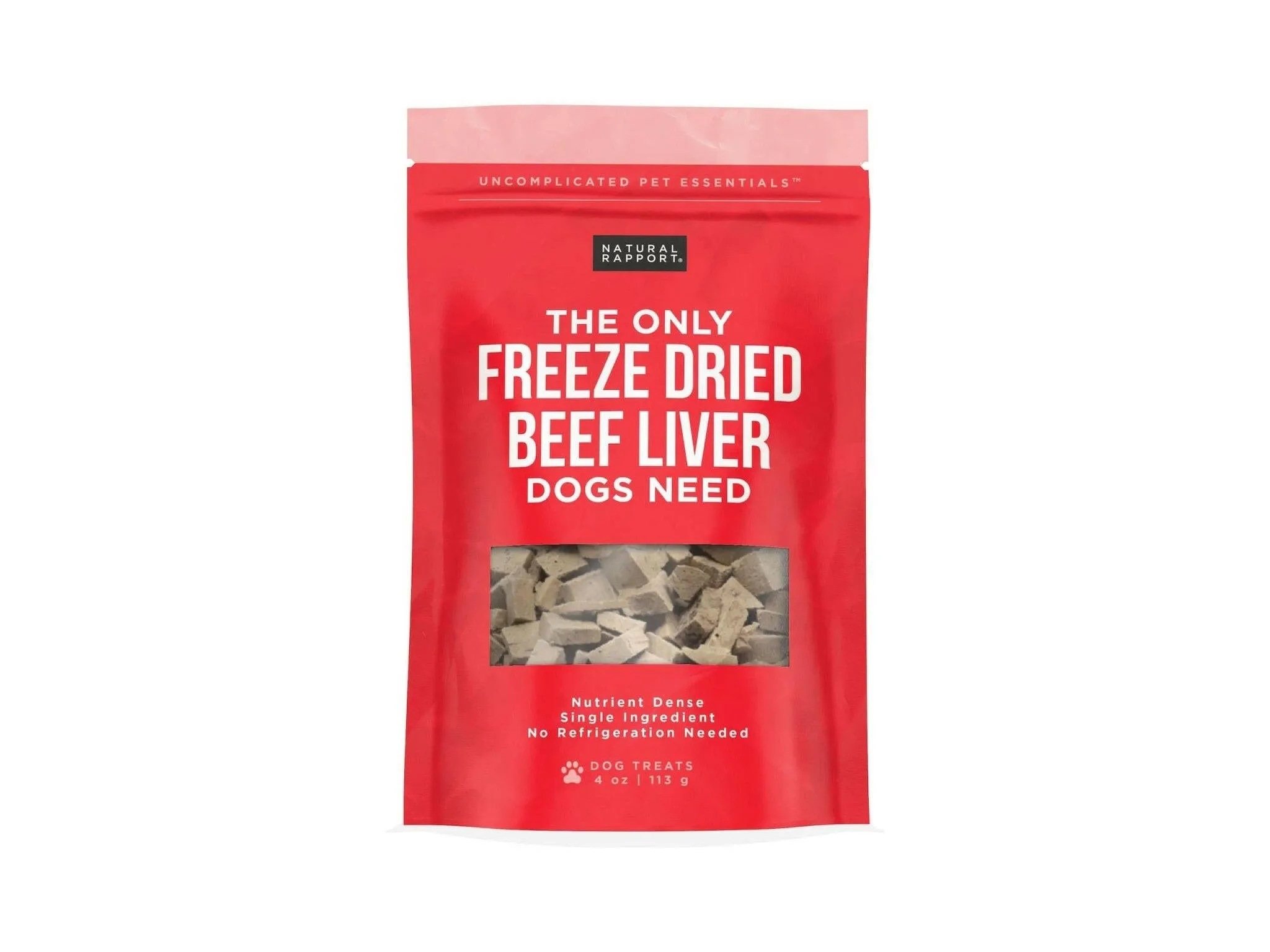 The Only Freeze Dried Beef Liver Dogs Need