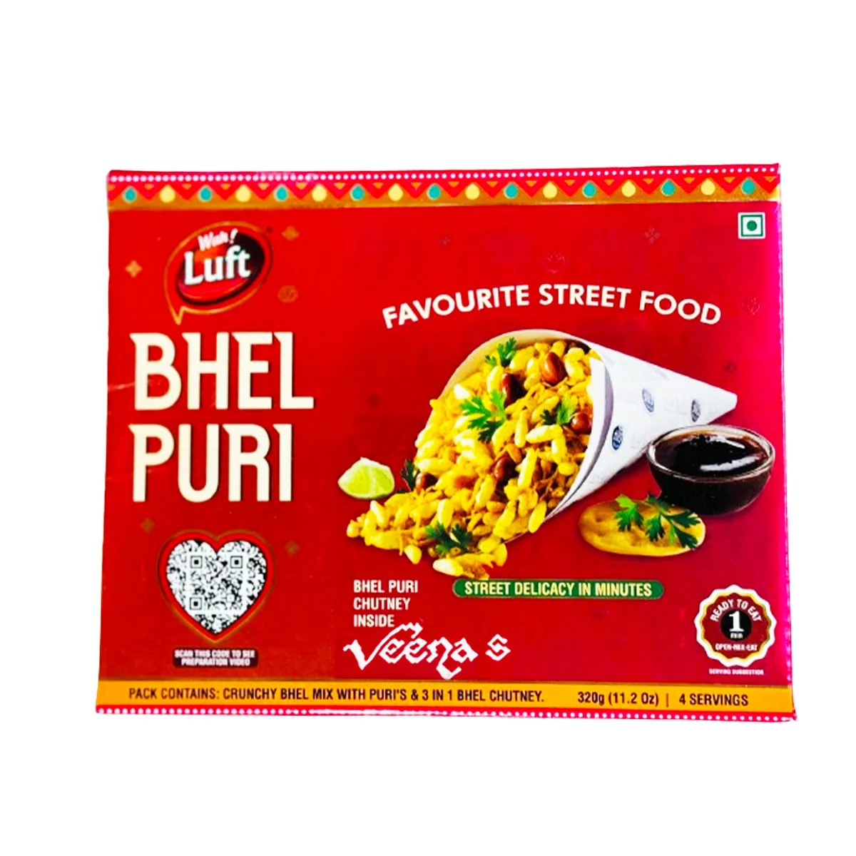 Wah! Luft Bhel Puri 320g