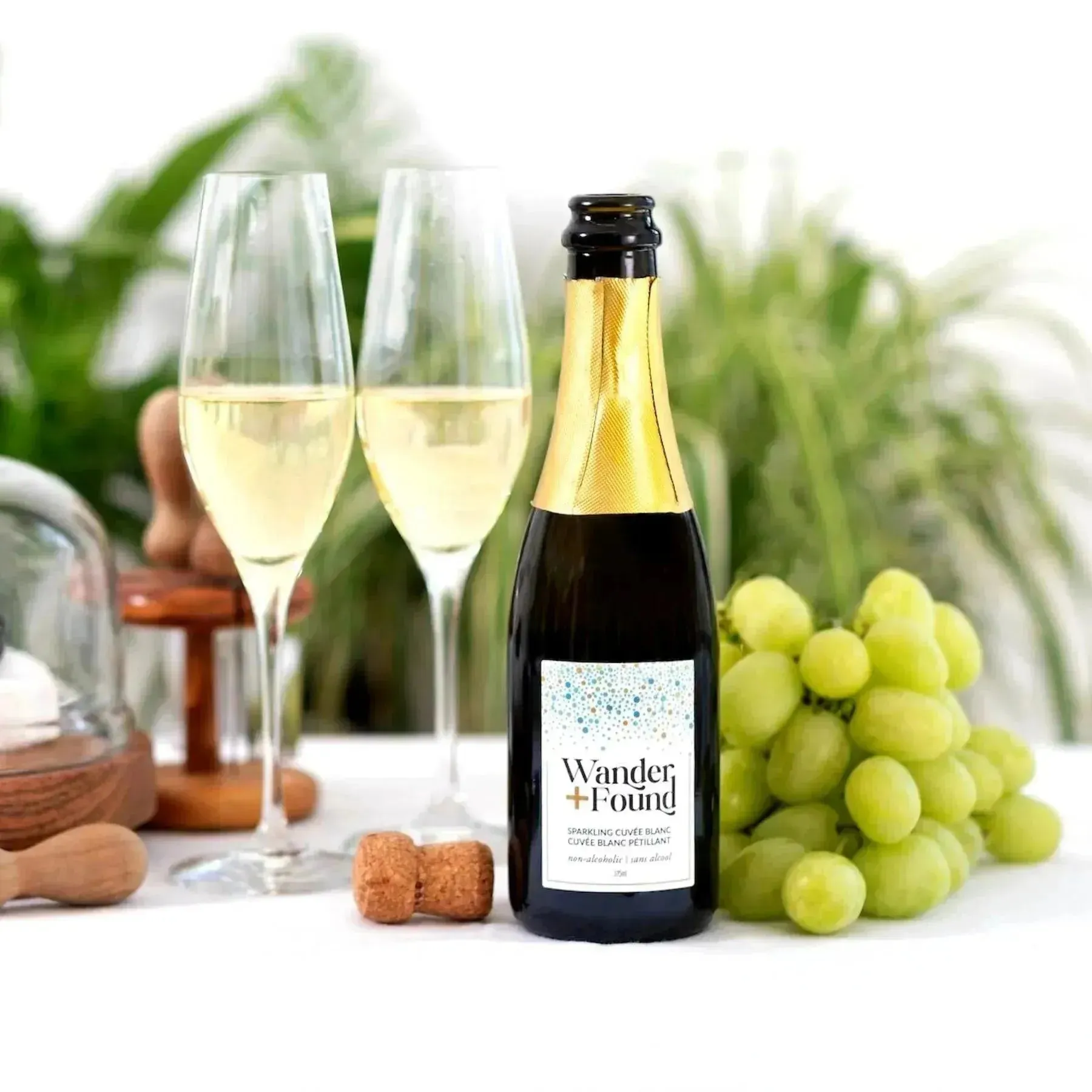 Wander   Found Non-Alcoholic Sparkling Cuvée Blanc