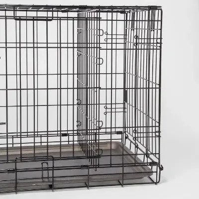 Wire Collapsible Dog Crate - Boots & Barkley