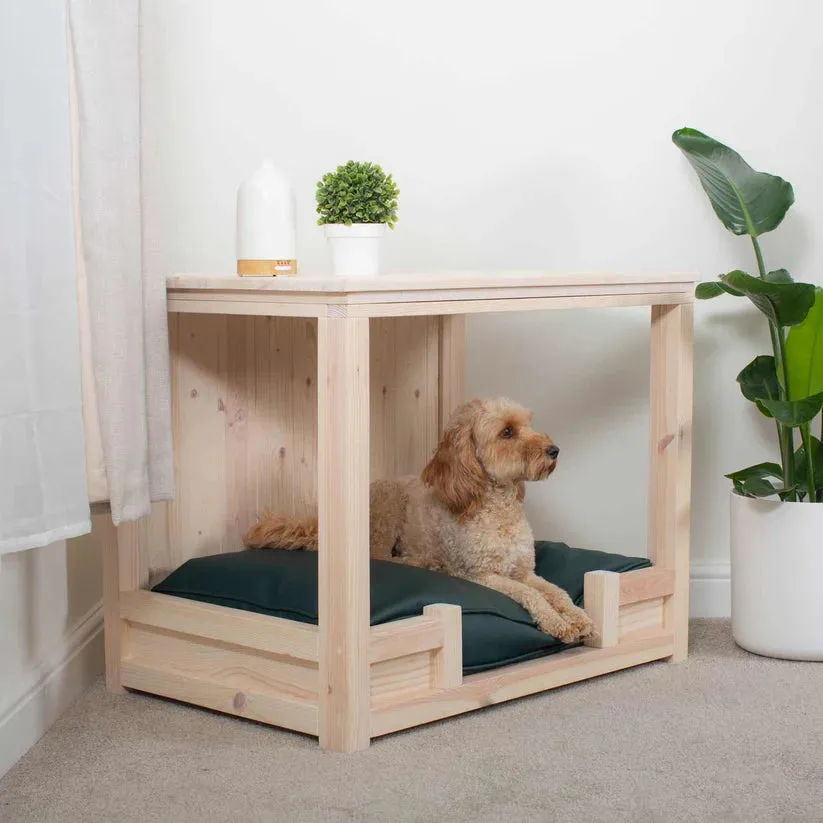 Wooden Salcombe Open Dog Crate