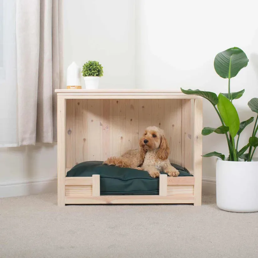 Wooden Salcombe Open Dog Crate