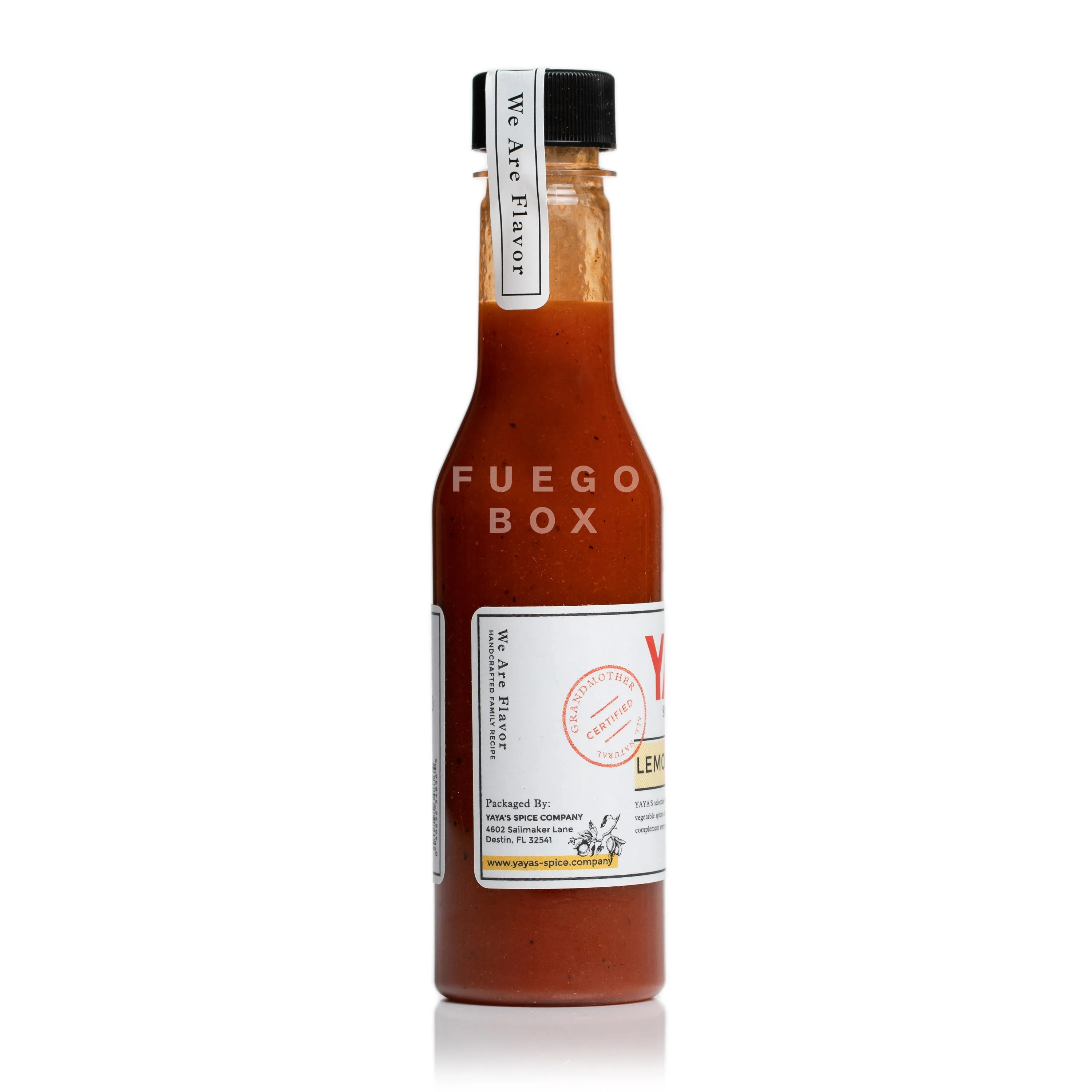 YAYA’s Spice Company Lemon Pepper Hot Sauce