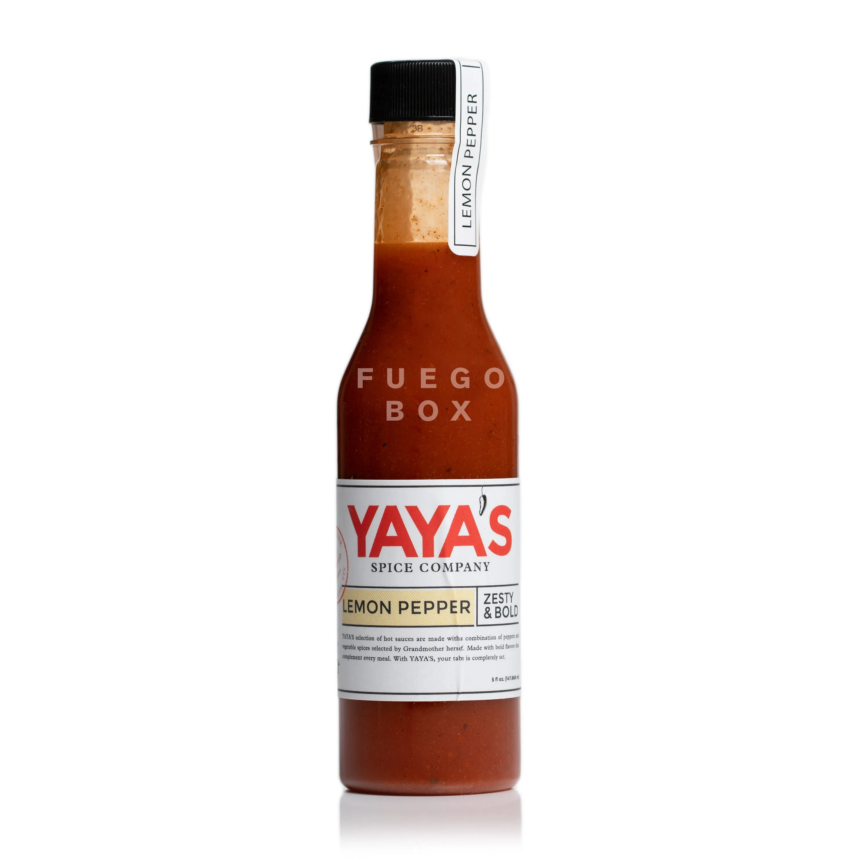 YAYA’s Spice Company Lemon Pepper Hot Sauce