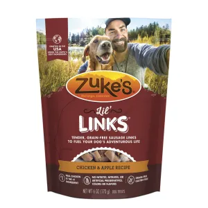 Zukes Lil' Links Grain Free Chicken and Apple Recipe for Dogs